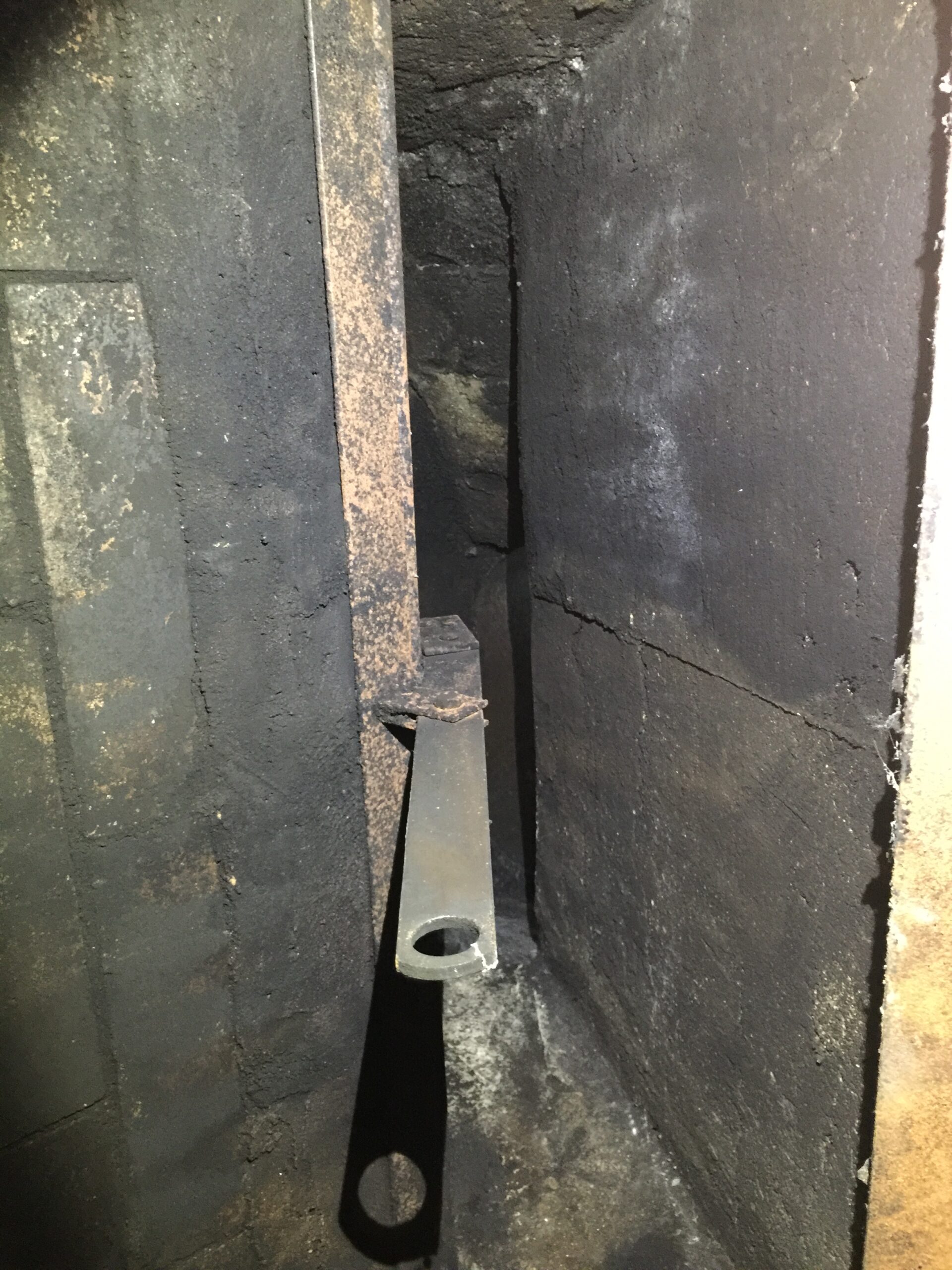Chimney flue cleaned by A-1 Duct Cleaning & Chimney Sweep in Orange County, CA